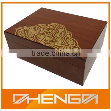 Custom Make in China Black Wooden Coffee Box (ZDH-TB01) photo-5