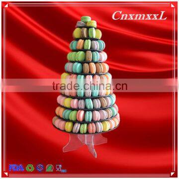 2016 Fast-sell New Patent Multifunctional Macaron Tower ,10 Tier Classic Tower Stand ,Macaron Display Tray,macaron Packaging photo-2