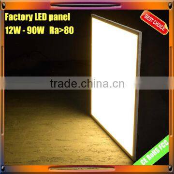 Aluminum body 24w 30w 36w 48w 60w led panel surfacemounted 60x60cm