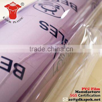 Super Transparent Crystal PVC Film