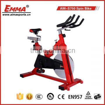 Belt driven exercise bike commercial spin bike bike spinning