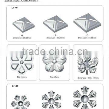 steel sheet metal leaves