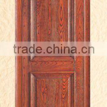 Fangda high quality residential aluminum decorative interior wood door