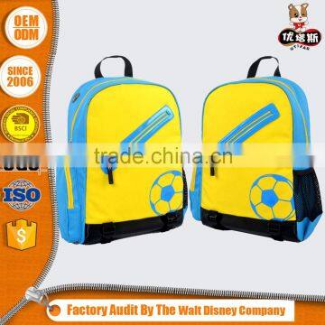 Promotion Custom Printed 600D Polyester Kids School Backpack