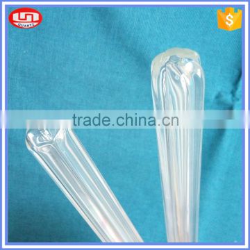 transparent borosilicate tube for heating and lamp