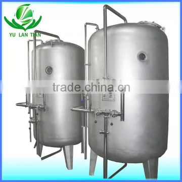 Long working life sand filter housing