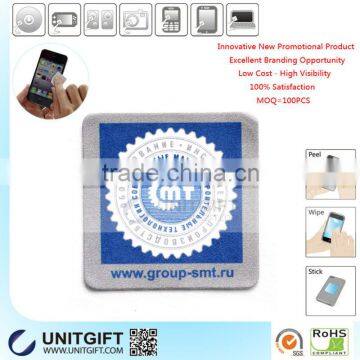 Promotion Sticker Microfibre Cleaning Cloth photo-3