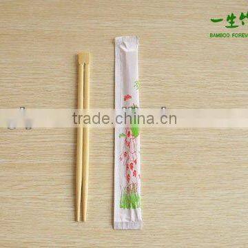 24cm disapoble paper wraped twins Bamboo Chopsticks