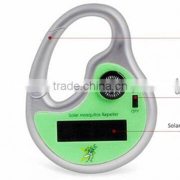 New Solar Powerd Sonic12D8 Eco-Friendly Non-Toxic Mosquito Insect Repeller with Compass Pointing Guide Outdoor Tool