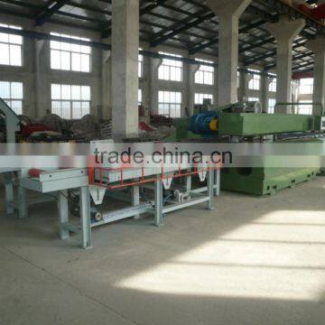 Wood veneer slicing machine