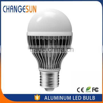china hot product 2016 new style fins 7w led light bulb factory price for sale play by SmartPhone