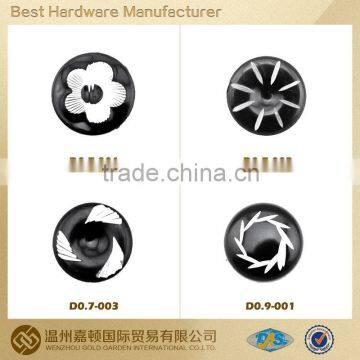 Hot fix metal studs wholesale, Nailhead for garment, various designs customized