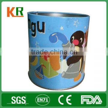 Cartoon Metal Cartoon Pencil Tin Vase