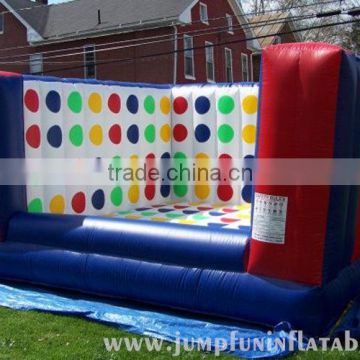 Inflatable 3D Twister good price 3d inflatable twister for adults and kids