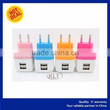 EU charger USB fast wall charger for asus lg htc lenovo xiaomi mobile phone tablet pc