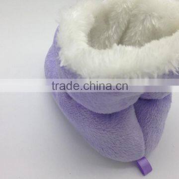 Soft Sole Purple Baby Booties Baby Snow Boots Shoes photo-4