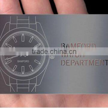 Etched Metal Cards/Special Metal Business Card