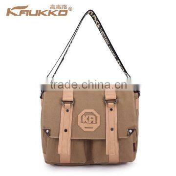 Vintage Handmade Leather Messenger Bags Old School Vintage Messenger Bag Canvas Messenger Bag Casual Sling Bag