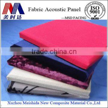 Sound proof cubicle insulation cloth fabric acoustic wall panel /interior wall decoration material