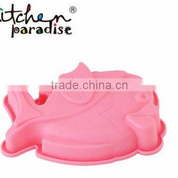 Silicone fish shape mold Baking Cake Mould Egg Tart Mold KB-CM037