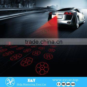 Car light new product led car logo laser light installed to the car rear cover