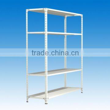 Shapely light duty steel metal display rack / shelves