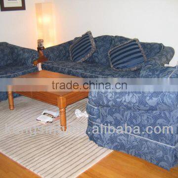 royal antique blue sofa set