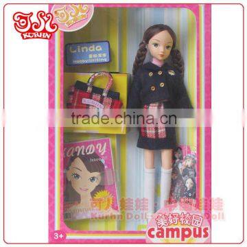 11 inch fashion girl doll clothes going on school