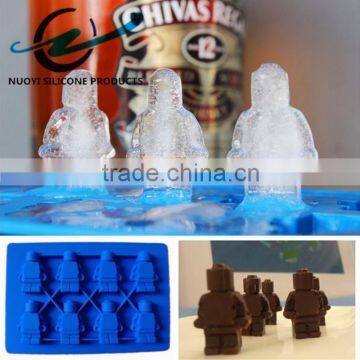 High Quality Lego Ice Mold Silicone Ice Cube Tray photo-6
