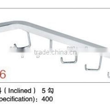 Hot Selling Chrome Plated Supermarket Metal Display Gridwall Hooks CHP-D207