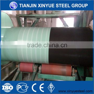 3PE spiral welded Steel Pipe anti-corrosion external coating