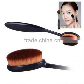2016 New Professional Facial Makeup Brushes Toothbrushes Shape Oval Foundation Brushes photo-2