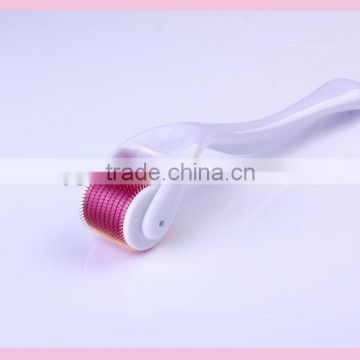 Medical grade derma roller for skin care with 540 titanium needles