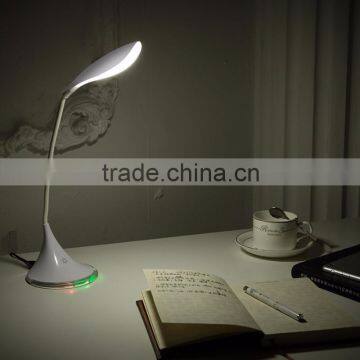 Cheap Rechargeable 3w Cnlight led desk lamp with touch induction switch