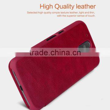 Quality Flip Leather Case For MOTO G4 PLUS, NILLKIN Qin PU Flip Leather Phone Case BUSINESS CARD CASE CLASSIC RESTRO photo-3
