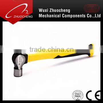 High Quality Carbon Steel Ball-Peen Hammer With Fiberglass Handle