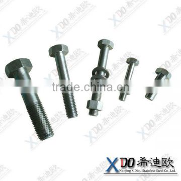 hastelloy c276 factory manufacturing stainless steel fastener metric standard hex bolt