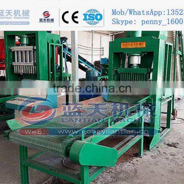 Hydraulic pressing machine wood logs coconut shell charcoal for shisha