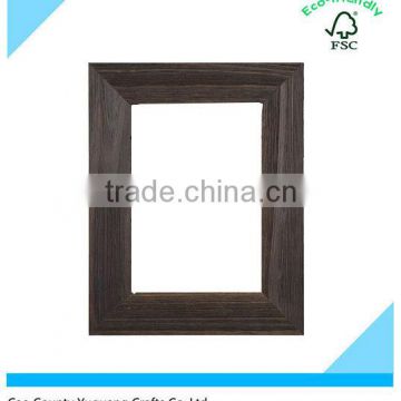 OEM Simplicity Barnwood Dark Chestnut Wood Picture Frame