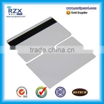 PVC Blank Card with LOCO Magnetic Stripe for Credit Card