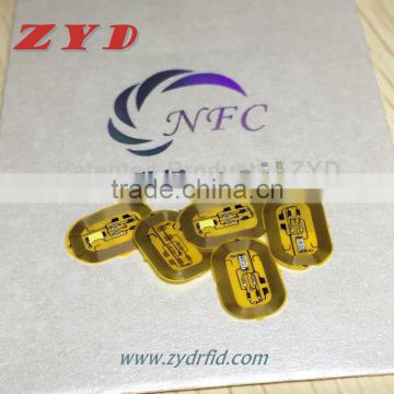 New 3D Chip Automatic Flash colorful NFC Nail