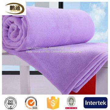 100% cotton 20*10 40*42 printed flannel fabric 135gsm