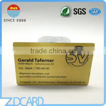 High Quality Magnetic Stripe Metal Business Card photo-5