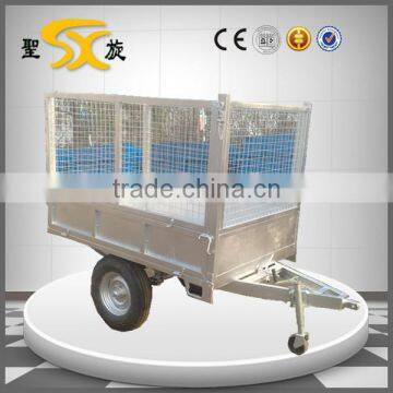 Galvanized Caged Utility Box Trailer For Sales