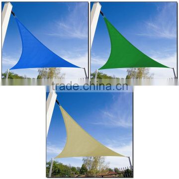 warterproof triangle rectangle square sun shade sail sun shade awning