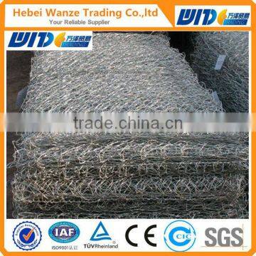 High quality cheap 60x80 Galvanized Hexagonal River protection Gabion mesh (CHINA SUPPLIER)