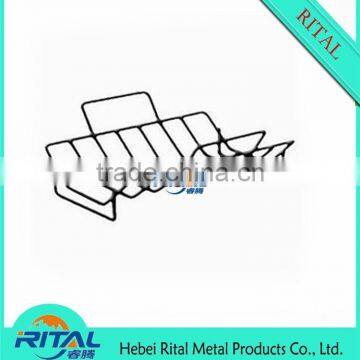 NEW Rib Rack Non Stick Outdoor Grilling Barbecue Grill Ribs Smoker Oven BBQ Tool photo-6