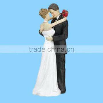 Bride and groom couple figurine wedding cake toppers wholesale