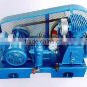 Low pressure 1.0Mpa air cooled marine air compressor