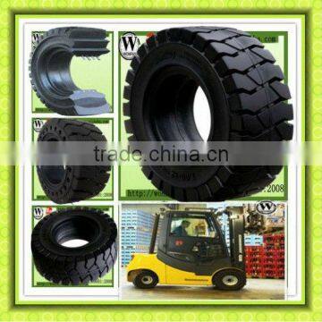 2.00-8 solid tire, solid rubber tires for trailers, tire valve